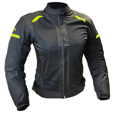 aus KIMBO EVO AIR LADY JACKET BLACK / FLUOR