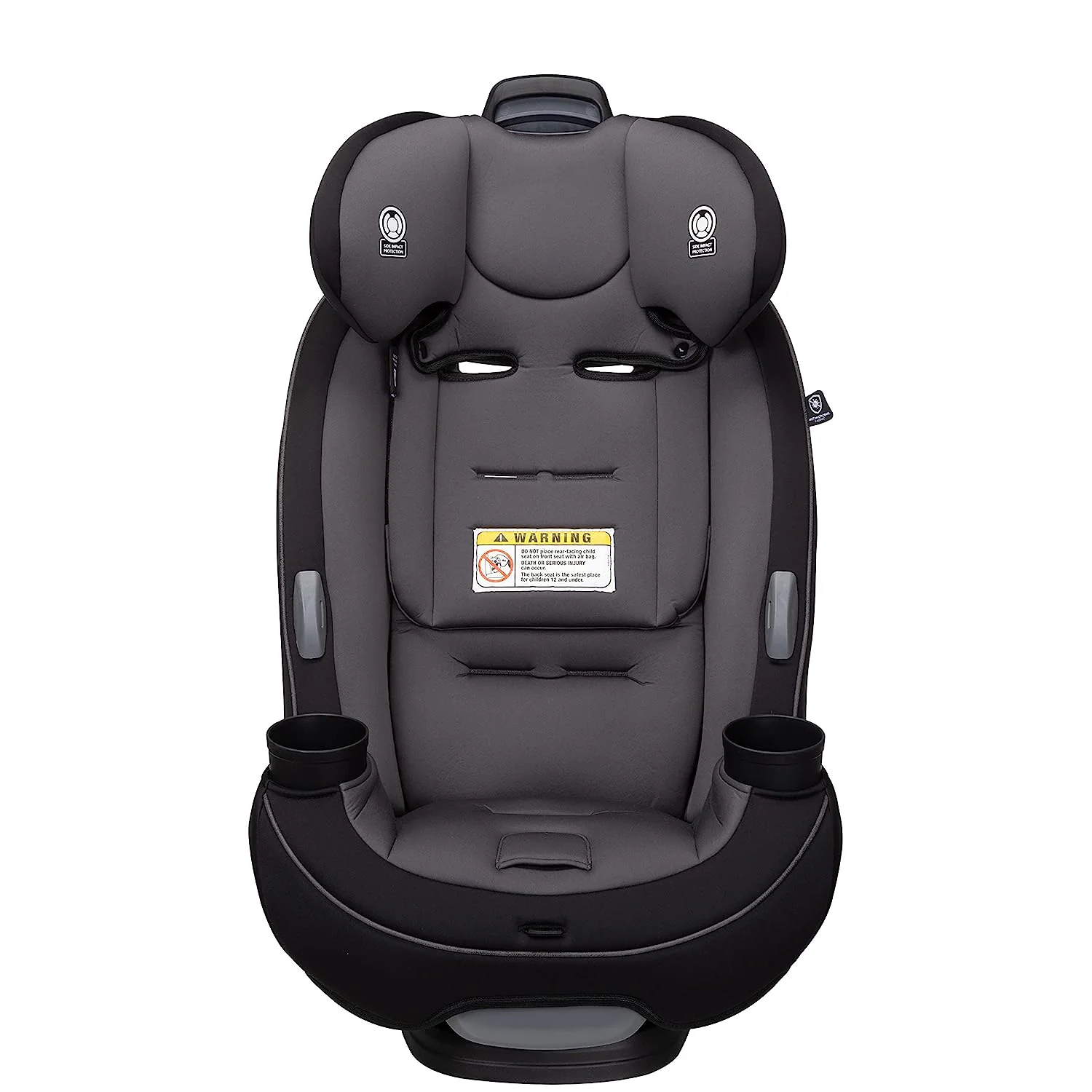 Safety 1st Grow and Go All-in-One Cabrio-Autositz, rückwärtsgerichtet 5–40 Pfund, vorwärtsgerichtet 22–65 Pfund und Gurtpositionierungsverstärker 40–100 Pfund, Carbon Wave