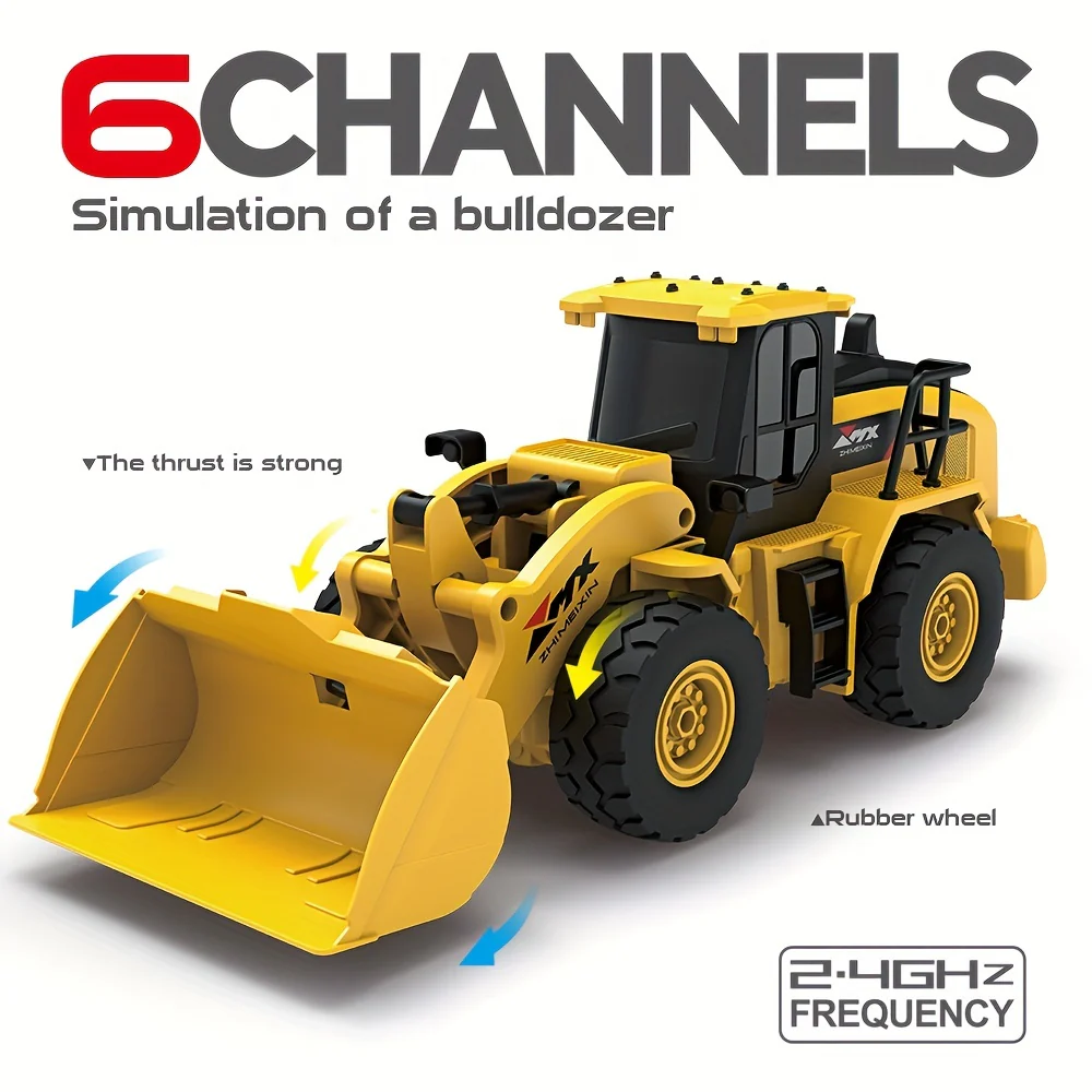 Ferngesteuerter Bagger: Simulatives Elektrotechnikfahrzeug – perfektes Ausgrabungsspielzeug für Jungen und Kinder!