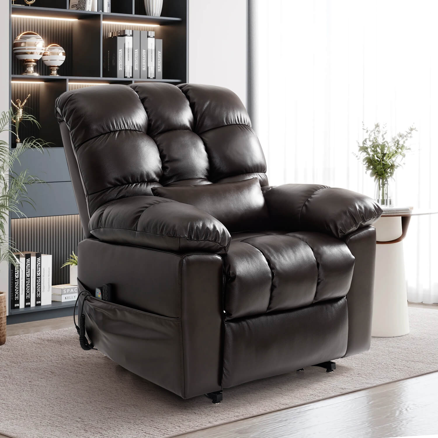 Zero Gravity Power Lift Recliner Stuhl, Drei Motor