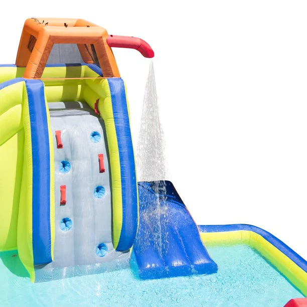 Banzai aufblasbare Arcade-Wasserpark-Rutsche mit SkeeBall-Wurf, Fußball und Basketball