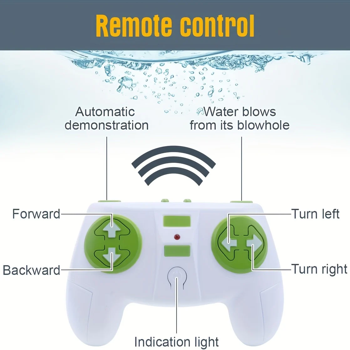 RC Fernbedienung Delphin Tauchen Bionische Fische Infrarot Wasser Kinder Elektrisches Spielzeug