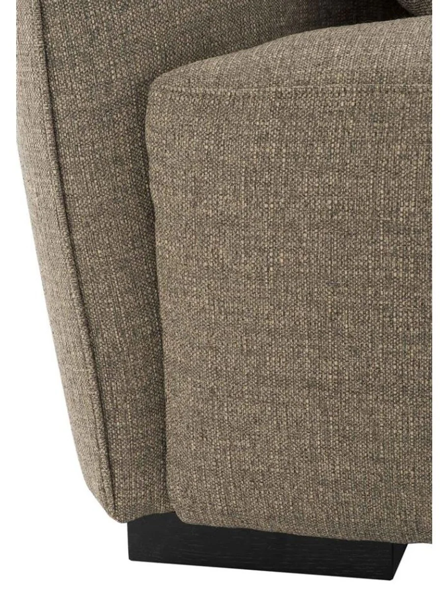 Designer 3 seater sofa brown - luxury hotel furniture