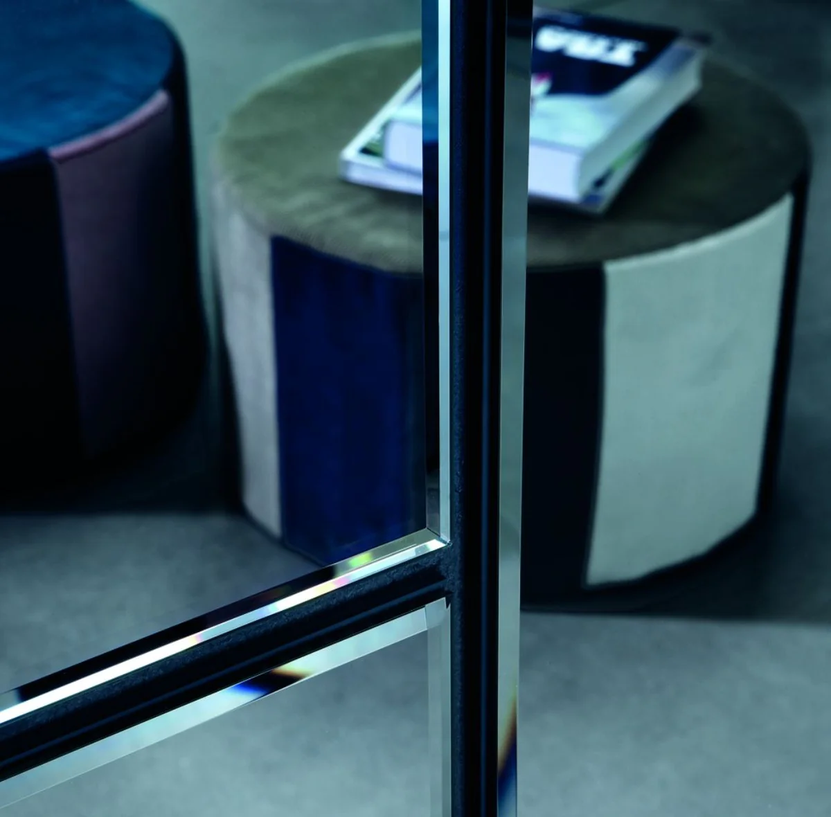 Luxury wall mirror 95 x H. 154 cm - designer living room accessories