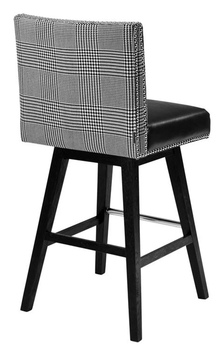 Luxury high chair / bar chair / bar stool with swivel seat - designer hotel furniture