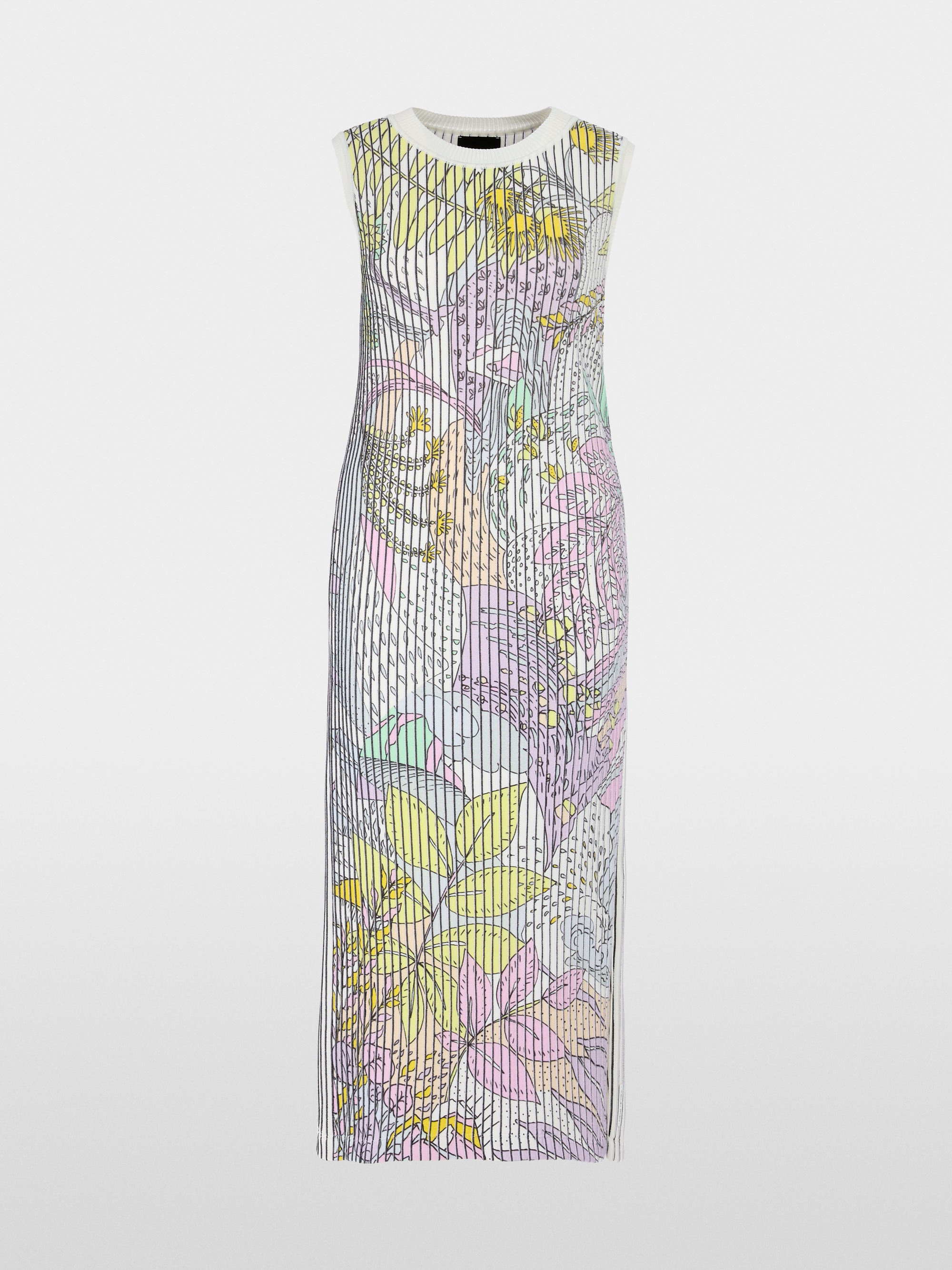 In Deutschland gestricktes Plisseekleid von Marc-Cain