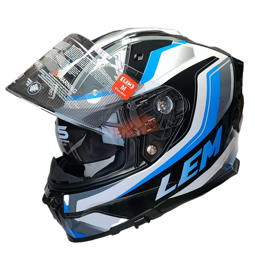 CASCO LEM VZN GRAPHIC AZUL / NEGRO