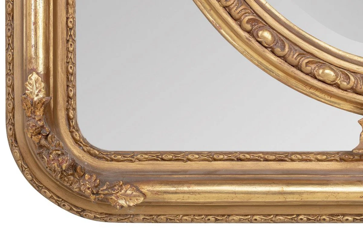 Baroque mirror gold 90 x H 120 cm - wall mirror antique style living room furniture