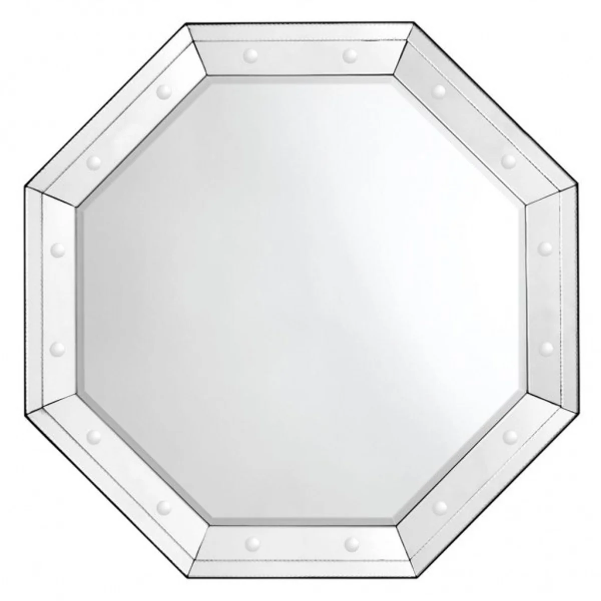 Luxury wall mirror Art Deco 110 x 110 cm - Wall mirror - Luxury Hotel Furniture Collection