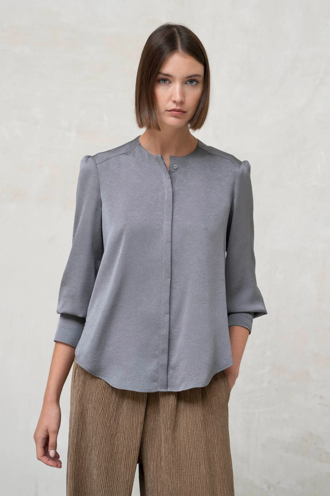 Rivera-Spain Bluse Fermo gris