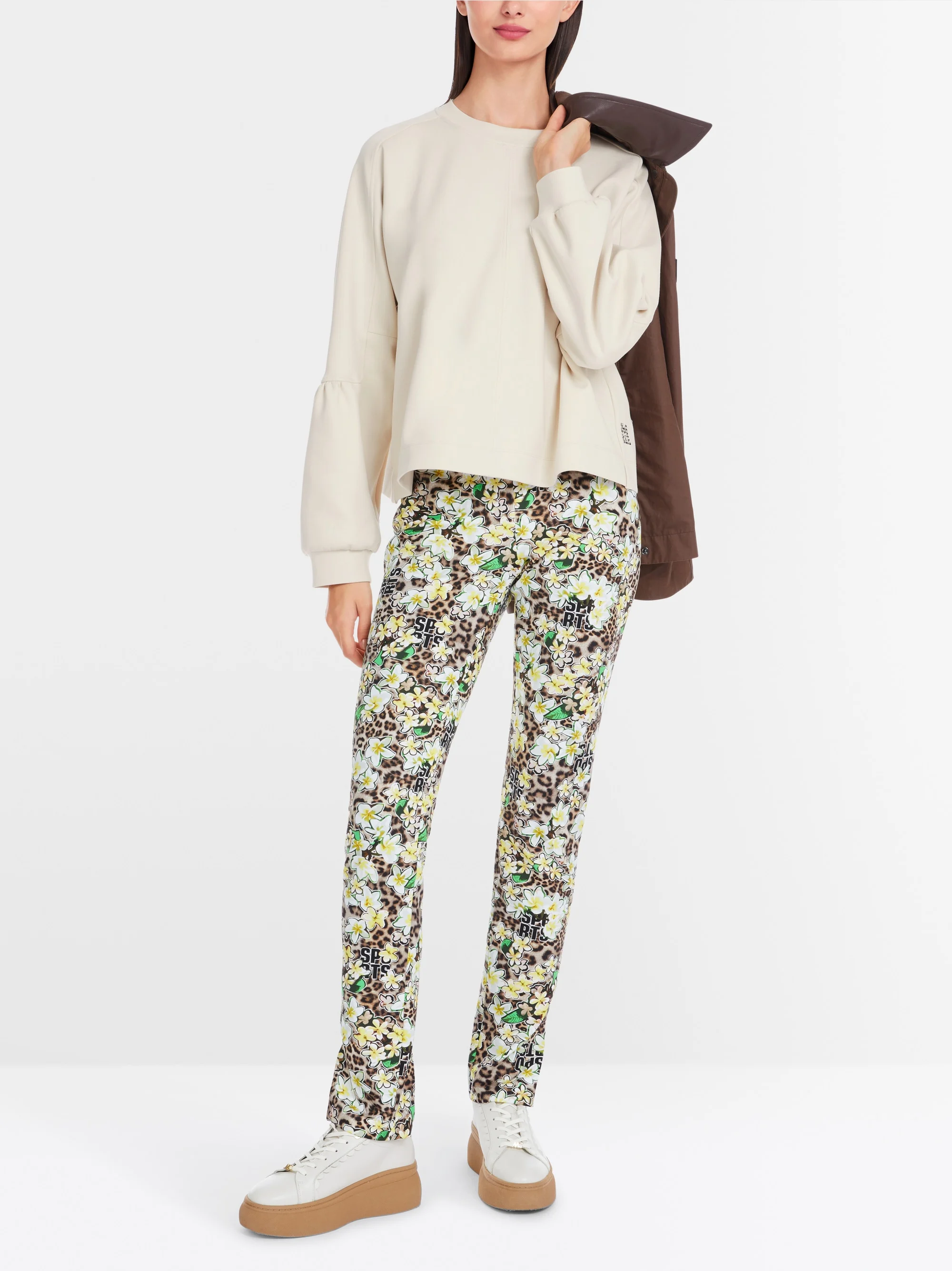 Sweatshirt im Kimono-Stil von Marc-Cain