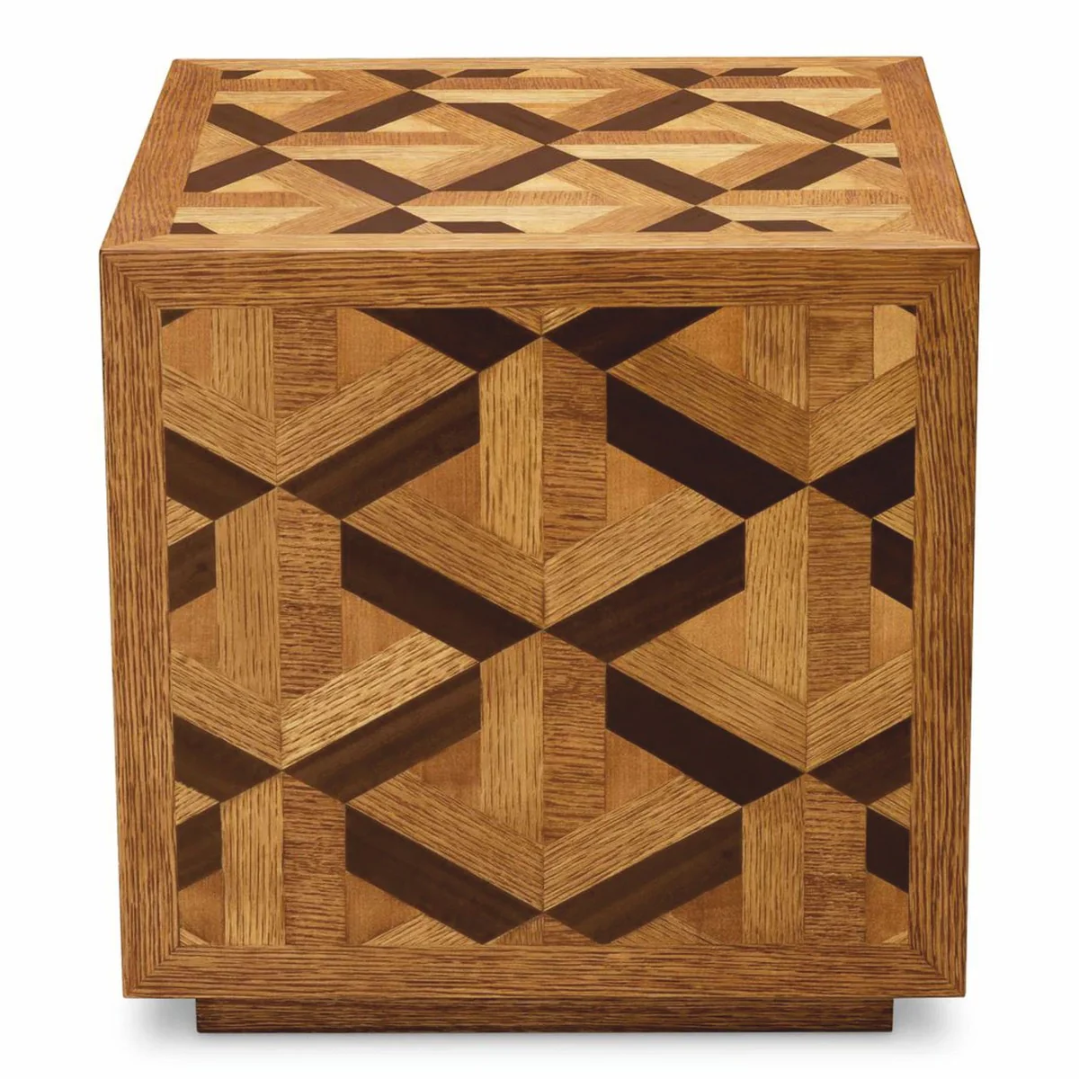 Luxury side table brown 50 cm - living room & hotel furniture