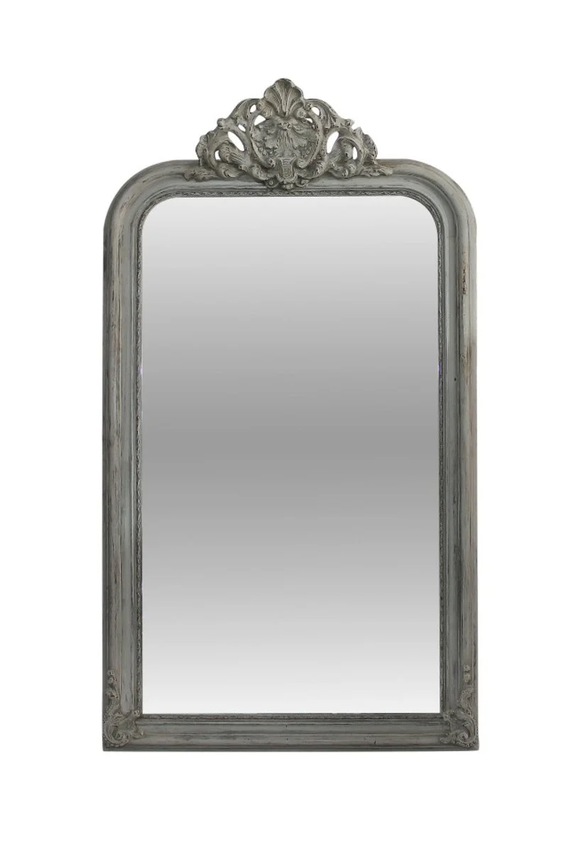 Antique style mirror gray 90 x H. 160 cm