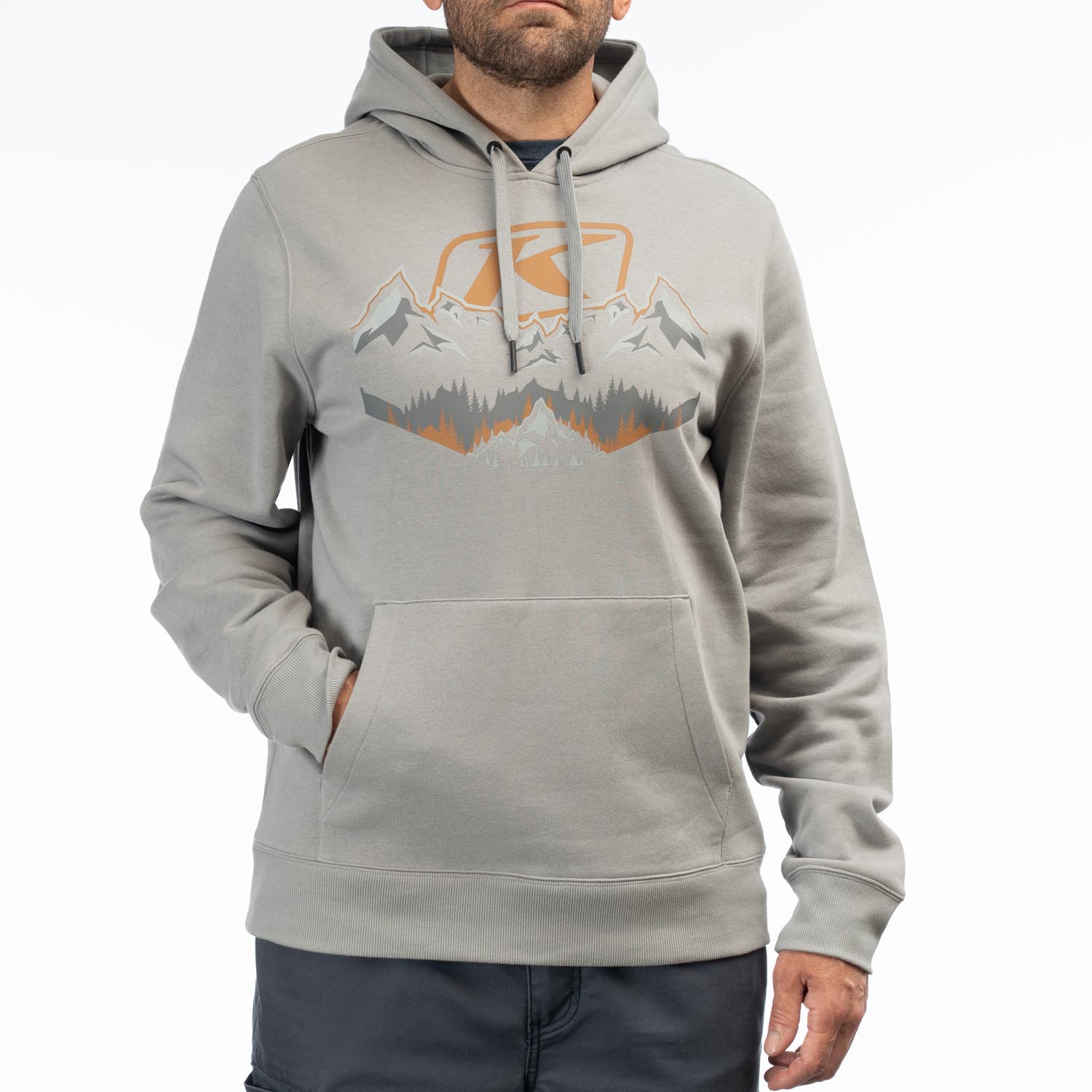 Lace side pullover hoodie