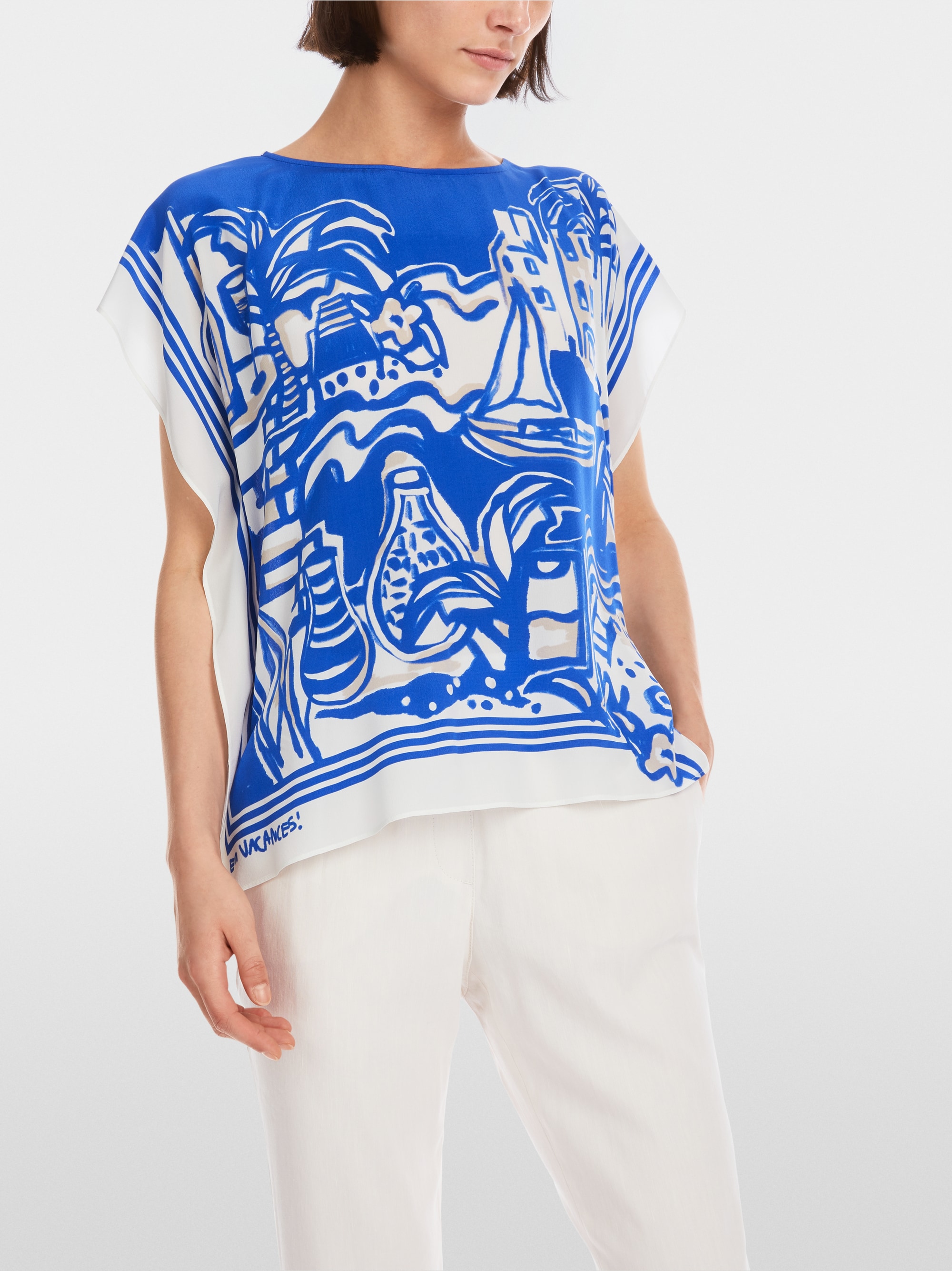 Marc-Cain Elegante Schlupfbluse