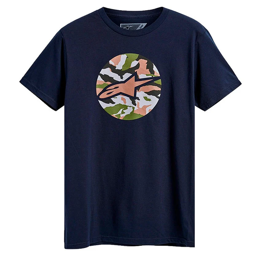 CAMISETA ALPINESTARs CAMO DISK AZUL