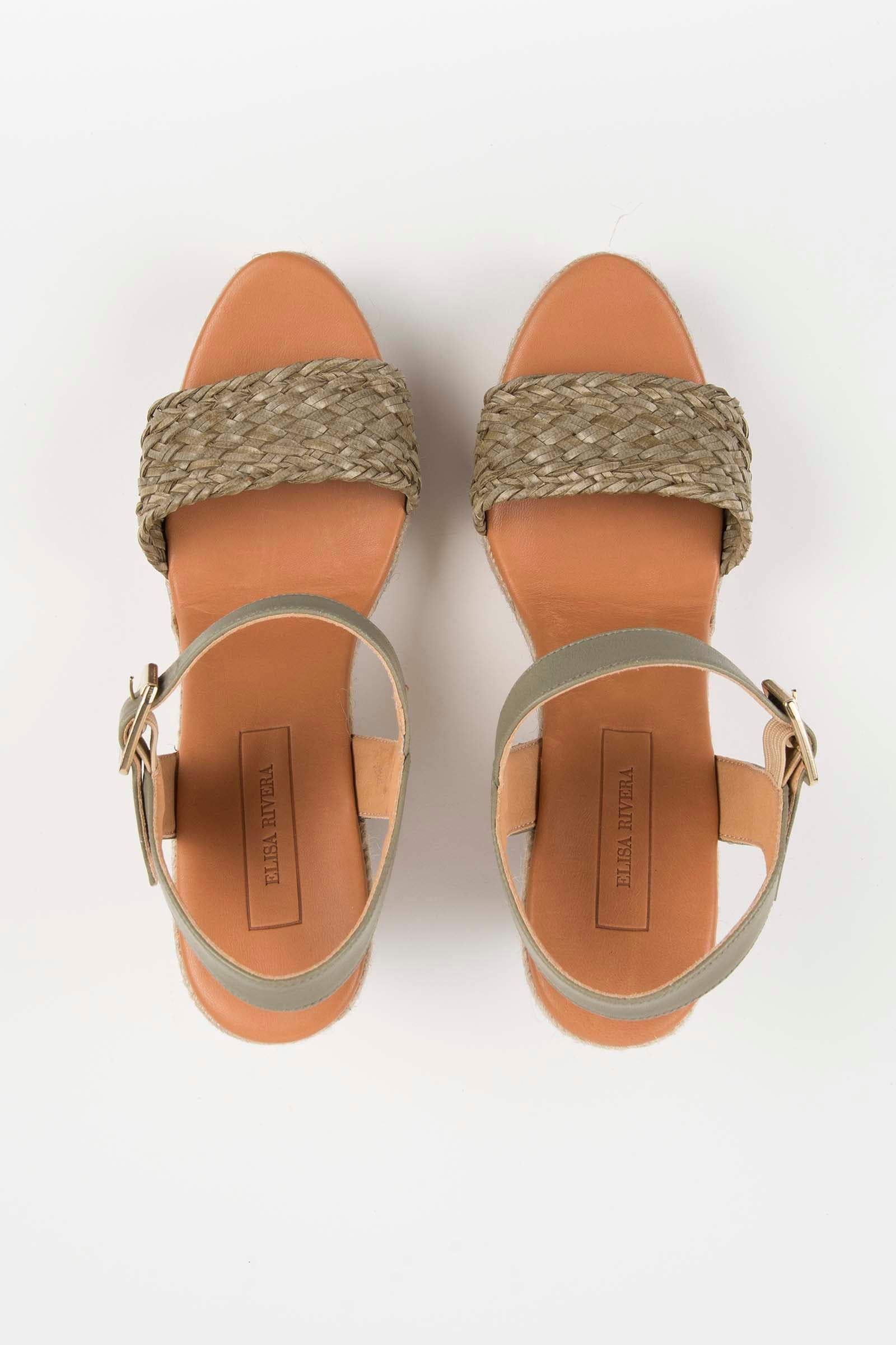 Rivera-Spanien Sandalia Vanessa Khaki