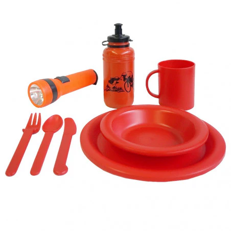 Nordisk Titanium Besteck 2 Stück. Set - Set de cubiertos