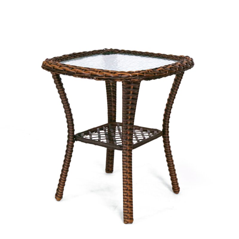 Jann Wicker/Rattan 2 - Person Sitzgruppe mit Kissen