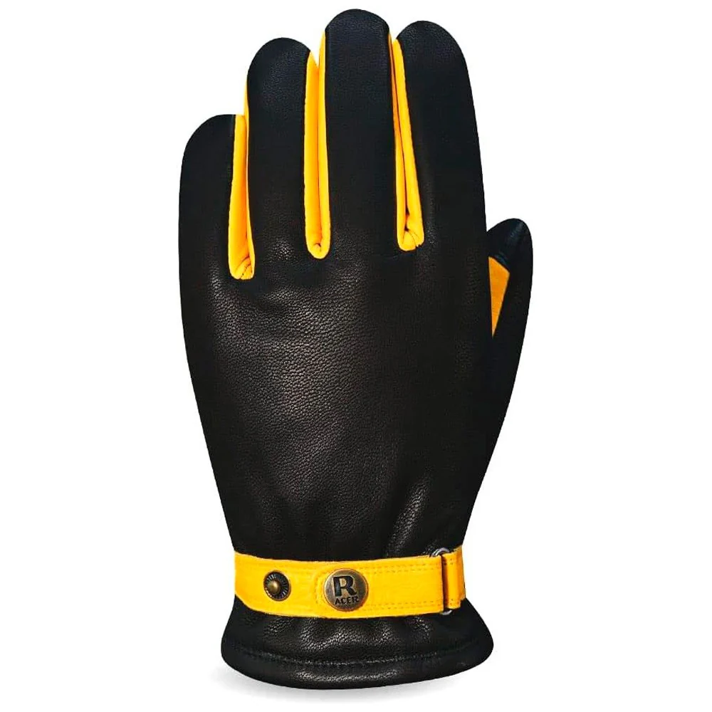 RACER LEGACY GLOVES - BLACK / YELLOW