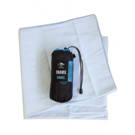 Large Hosa MICROFIBRA towel 140 X 70 CM - blue