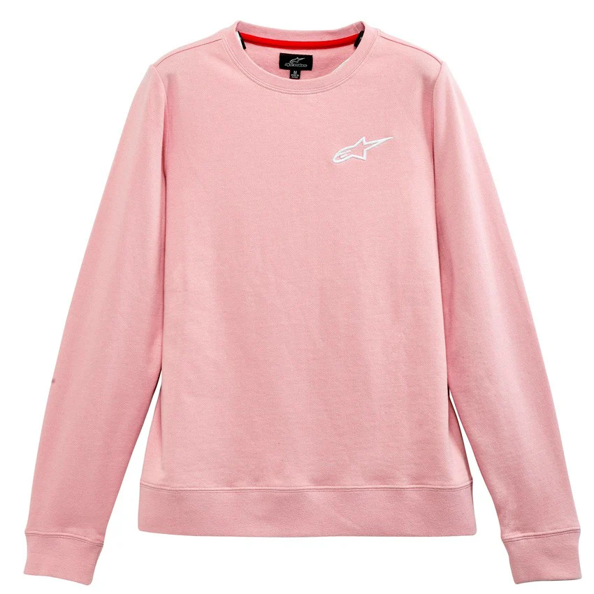 SUDADERA ALPINESTARS AGELESS CHEST CREW LADY ROSA