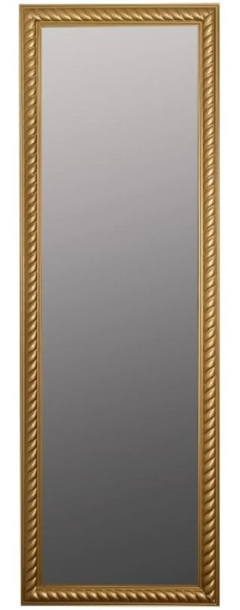 Baroque mirror / wall mirror antique gold 62 x H. 187 cm - Baroque furniture