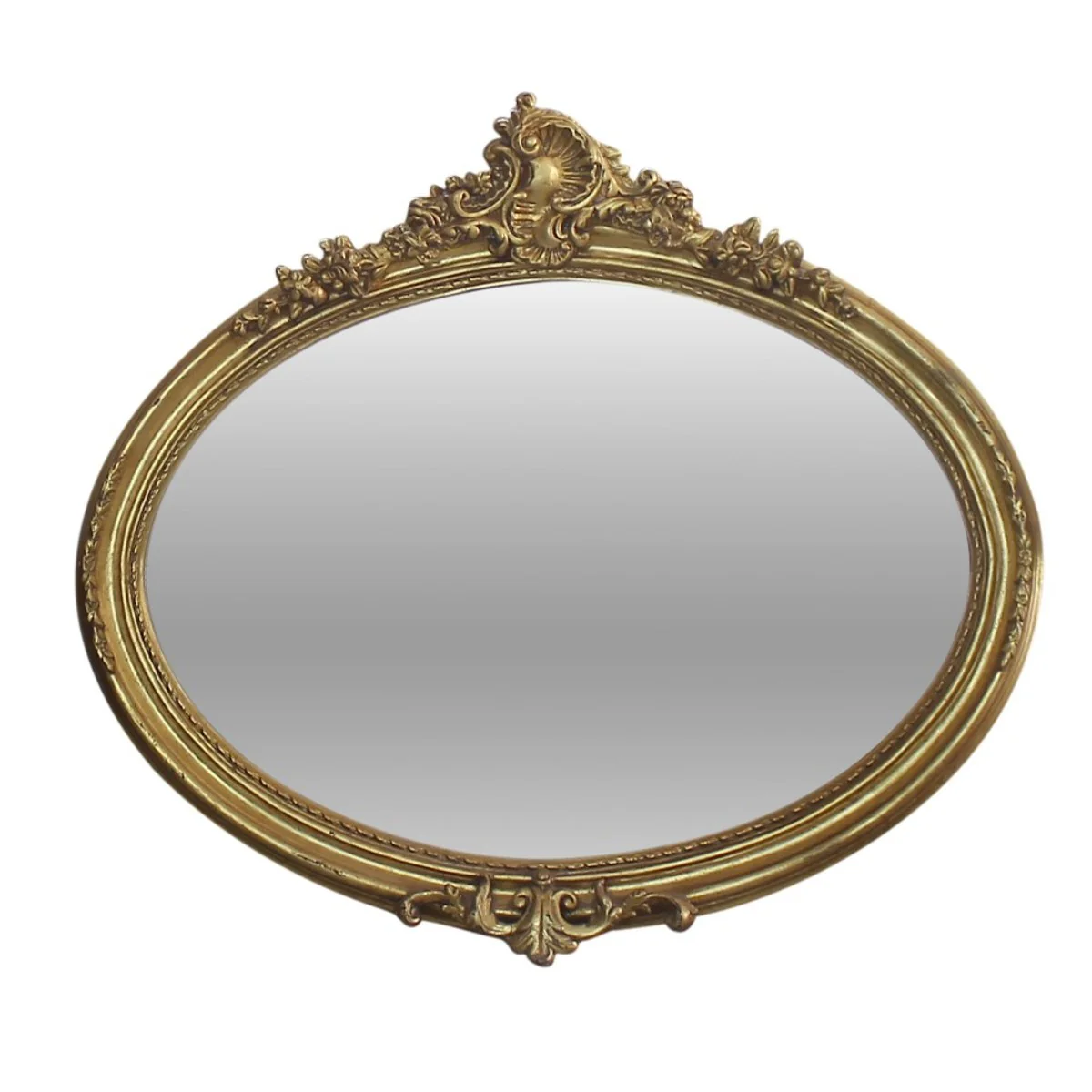 Baroque wall mirror 110 x H. 80 cm