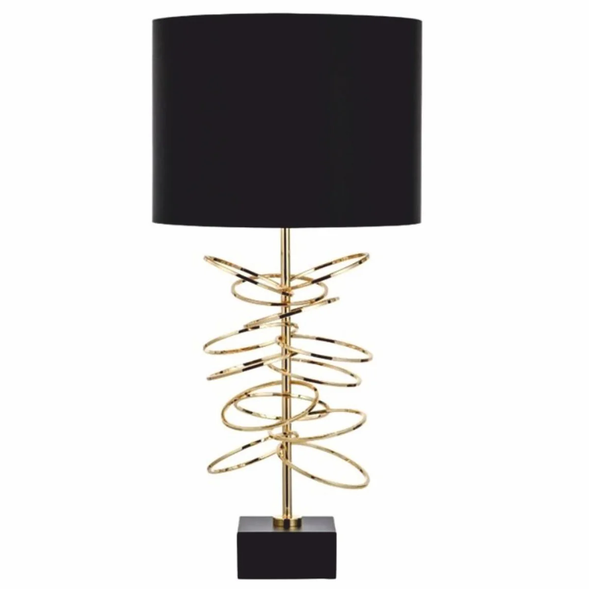 Luxury table lamp gold / black H. 71 cm - Luxury Lights