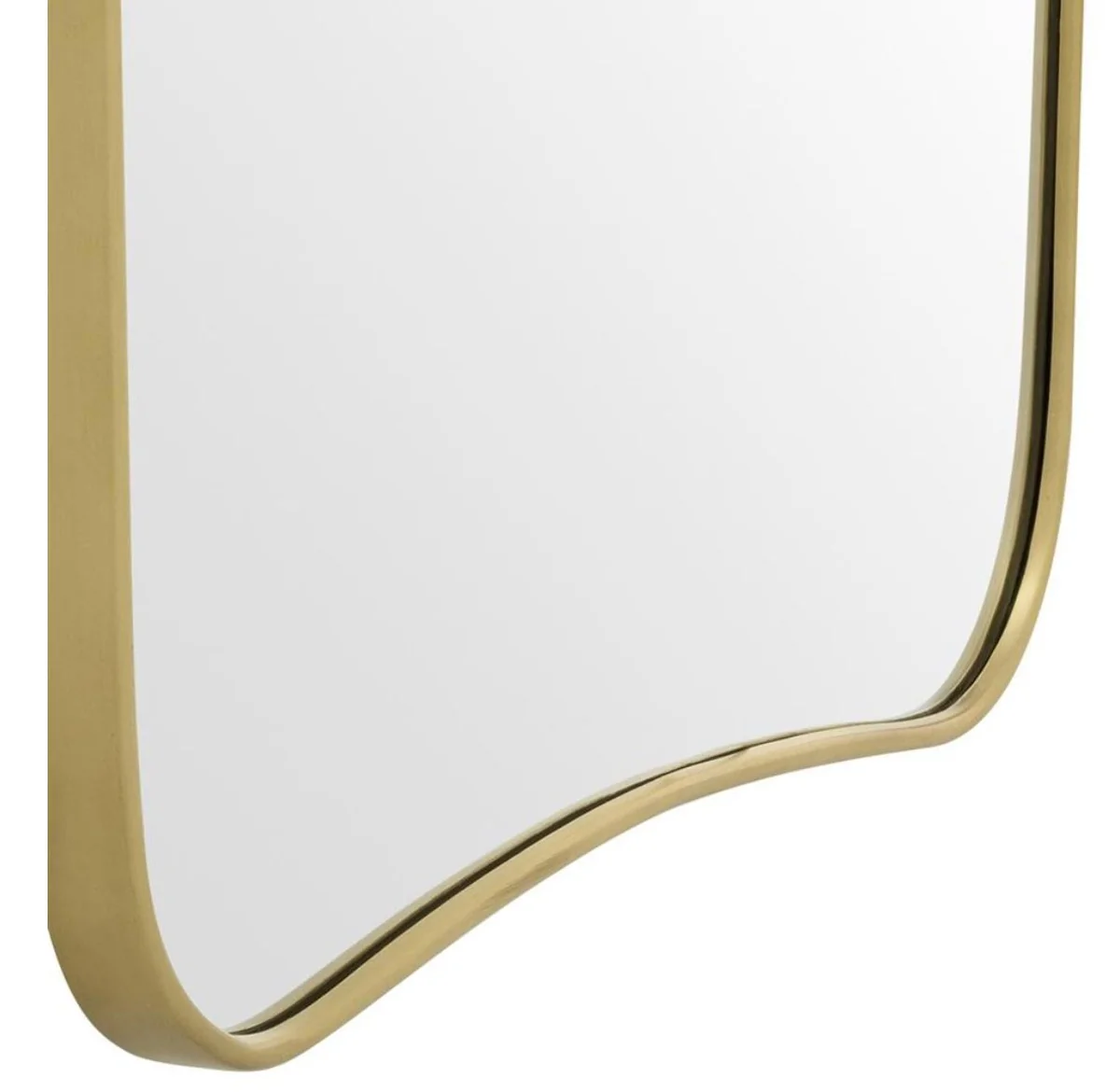 Luxury brass mirror 59 x H. 76.5 cm - designer wall mirror