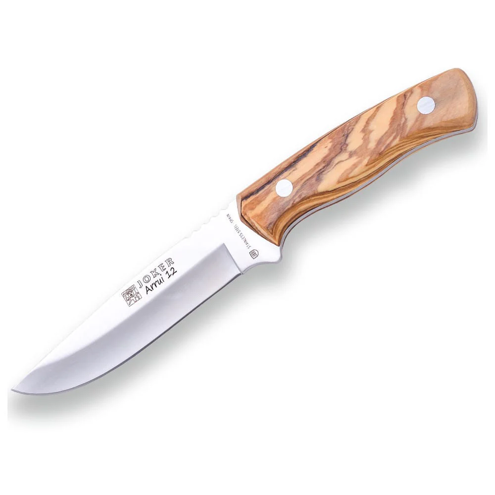 Joker Arrui 12 Olivo - Cuchillo de supervivencia y buschcraft