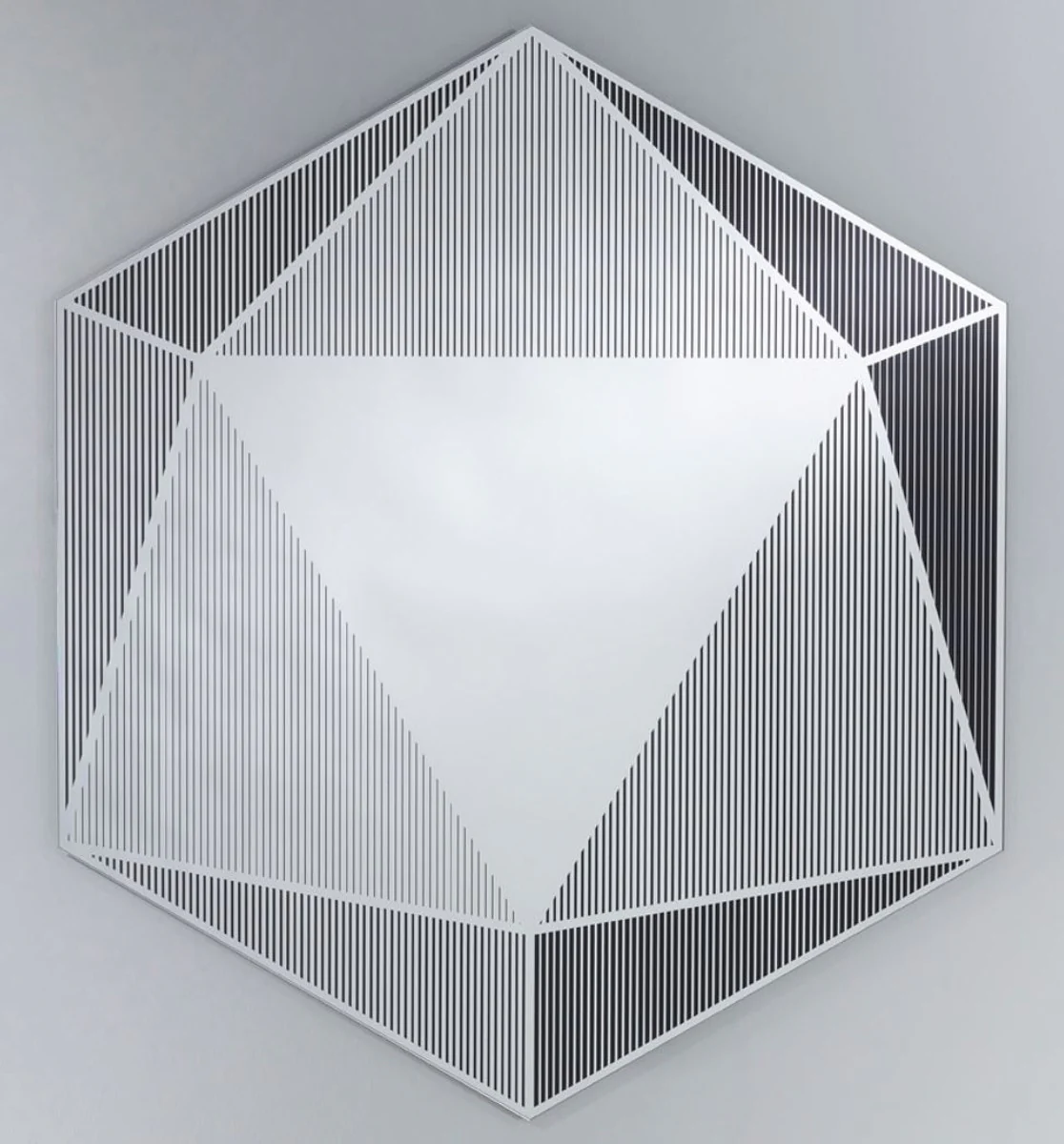 Luxury mirror 87 x H. 100 cm - designer living room furniture