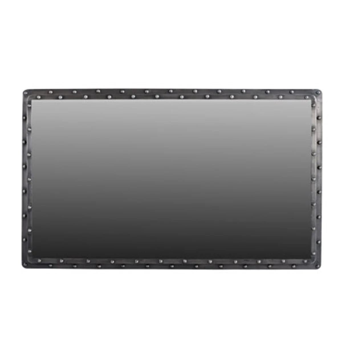 Designer wall mirror silver 152 x 7 x H.92cm - living room mirror
