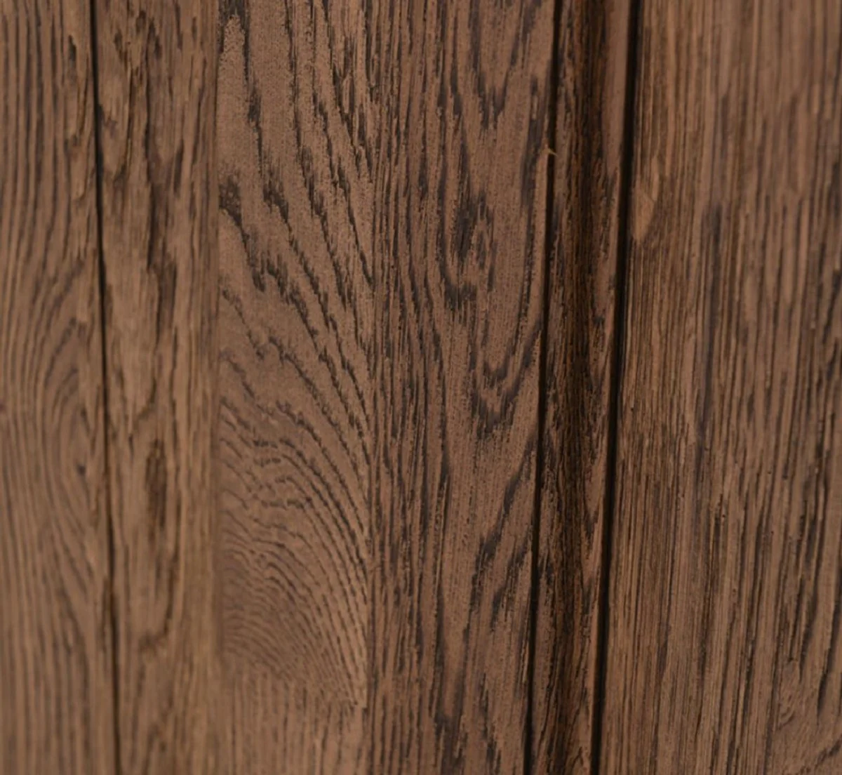 Country house style solid wood wardrobe dark brown 140 x 41 x H. 210 cm - wall wardrobe - hallway cabinet - hallway furniture - wardrobe furniture - country house style furniture