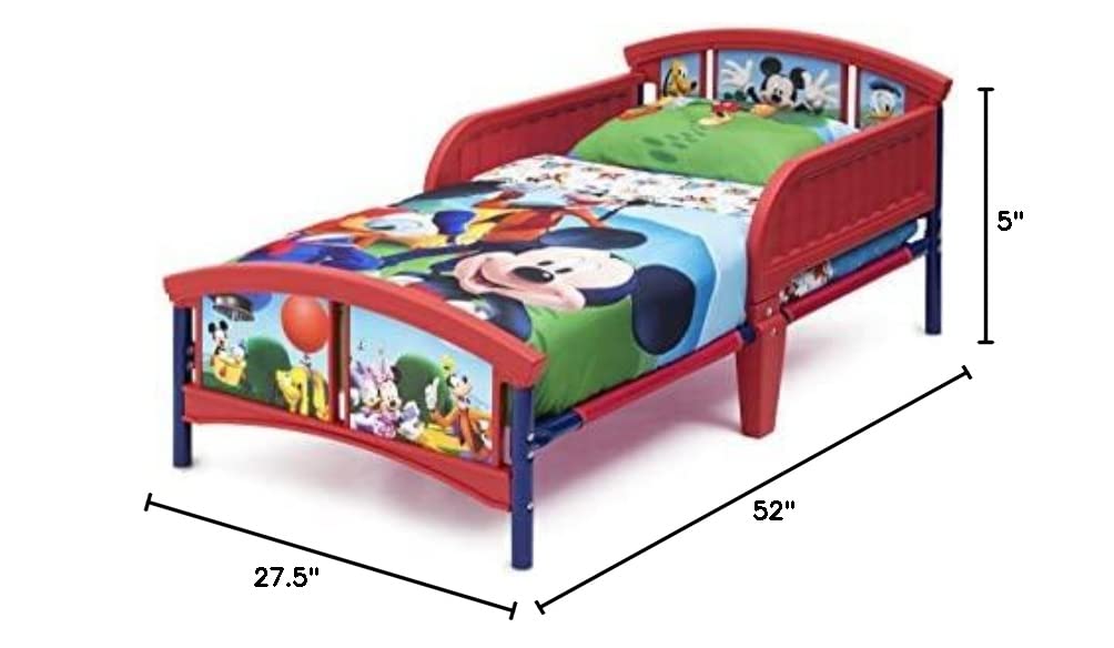 Kinderbett aus Kunststoff, Disney Minnie Mouse