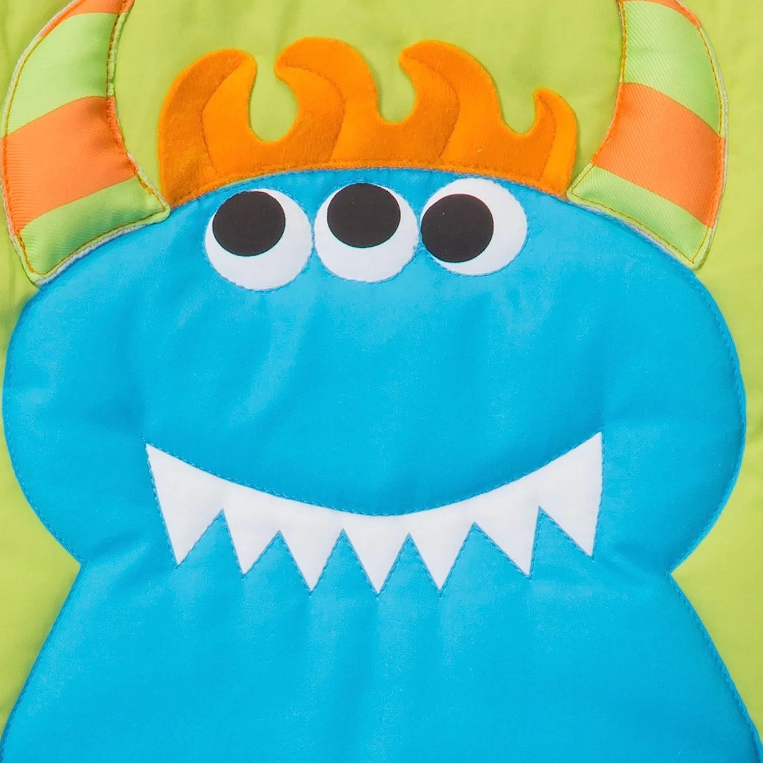 Simple Fold Deluxe Hochstuhl mit 3-Positionen-Tablett (Monster Syd)