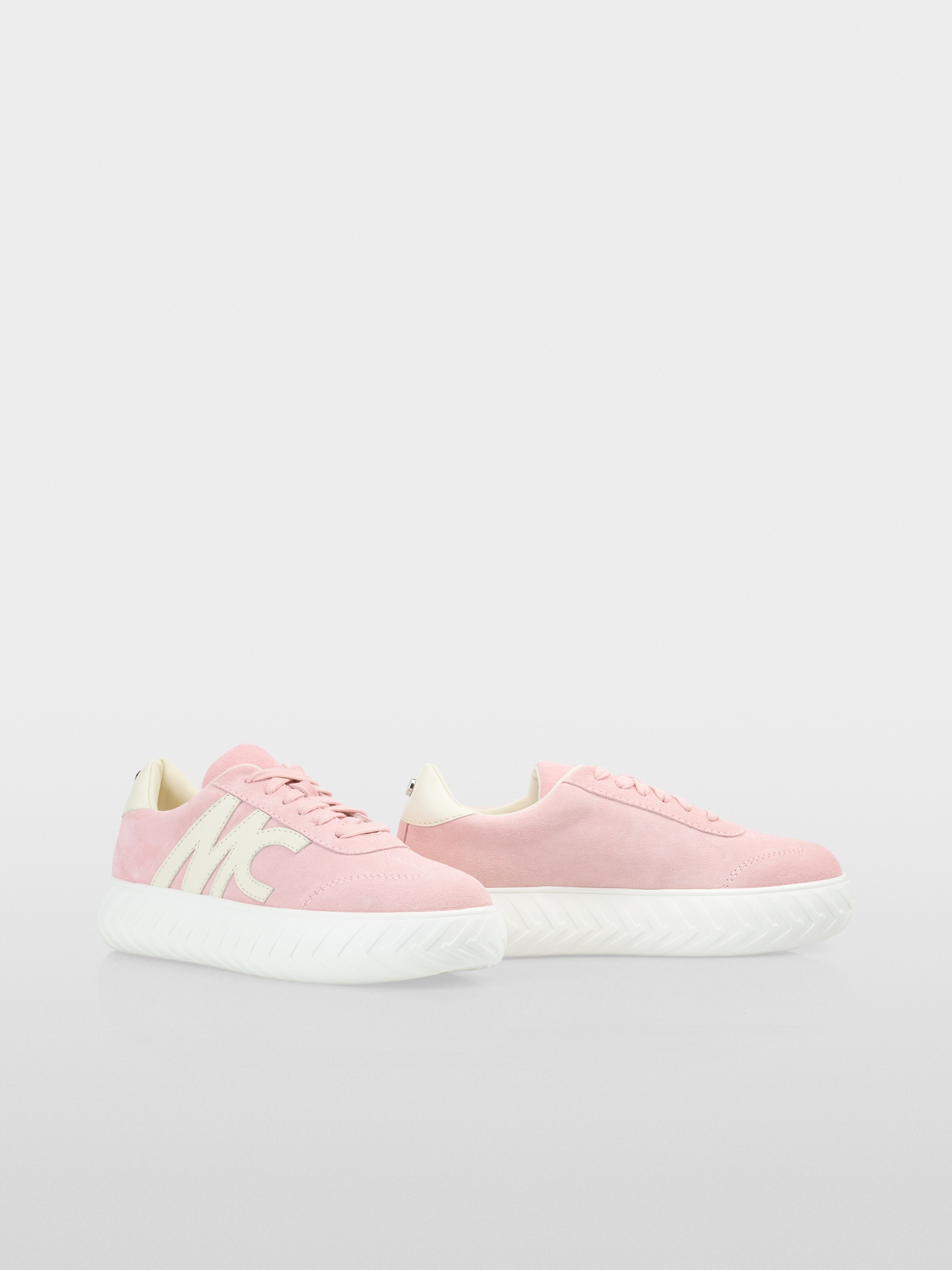 Marc-Cain Wildleder-Sneaker mit dicker Sohle