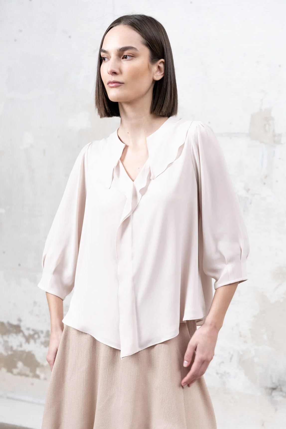 Rivera-Spanien Blusa Pompu nackt