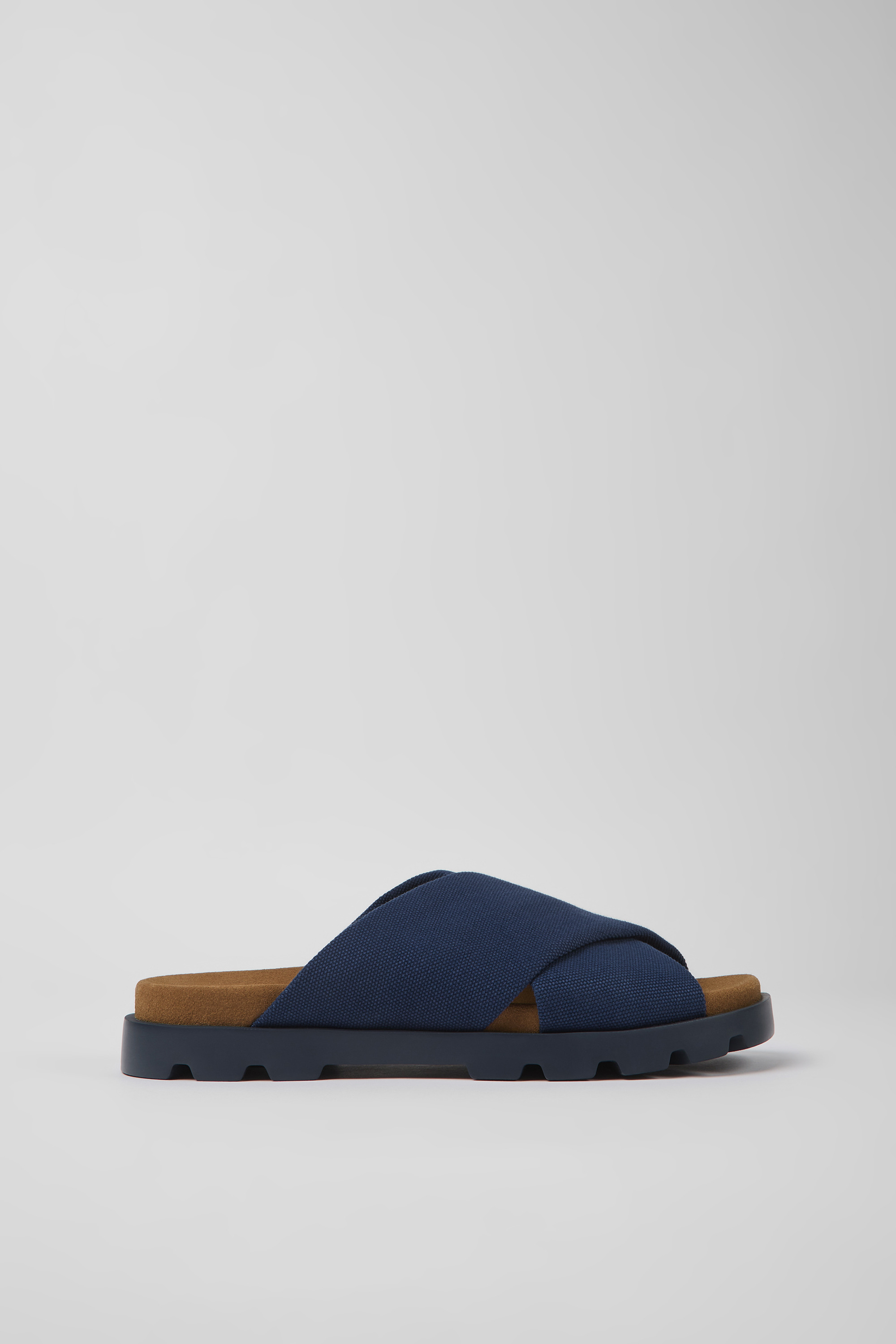 Brutus Sandal - Blau recycelte Baumwollsandalen für Herren