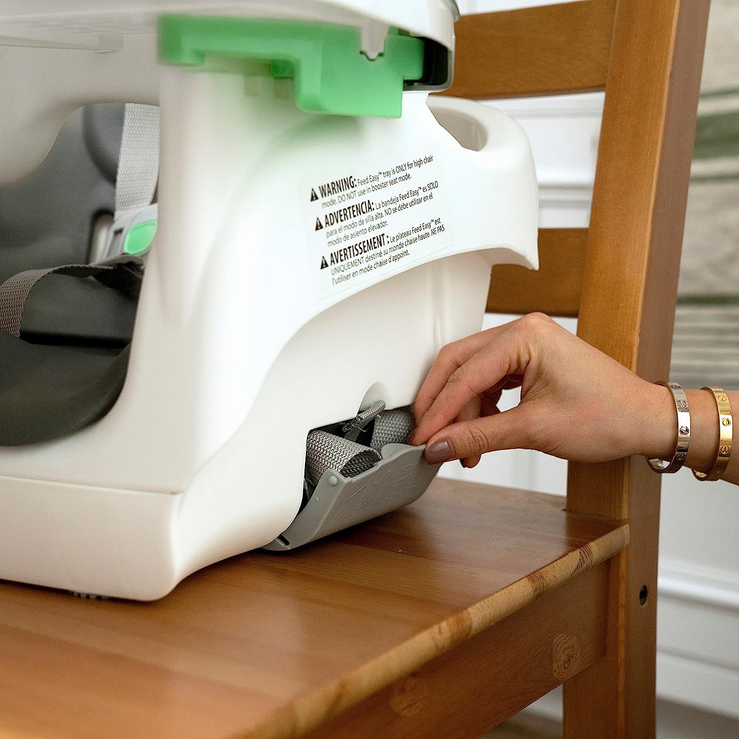 Ingenuity Trio Elite 3-in-1-Hochstuhl Braden – Hochstuhl, Kleinkindstuhl und Sitzerhöhung