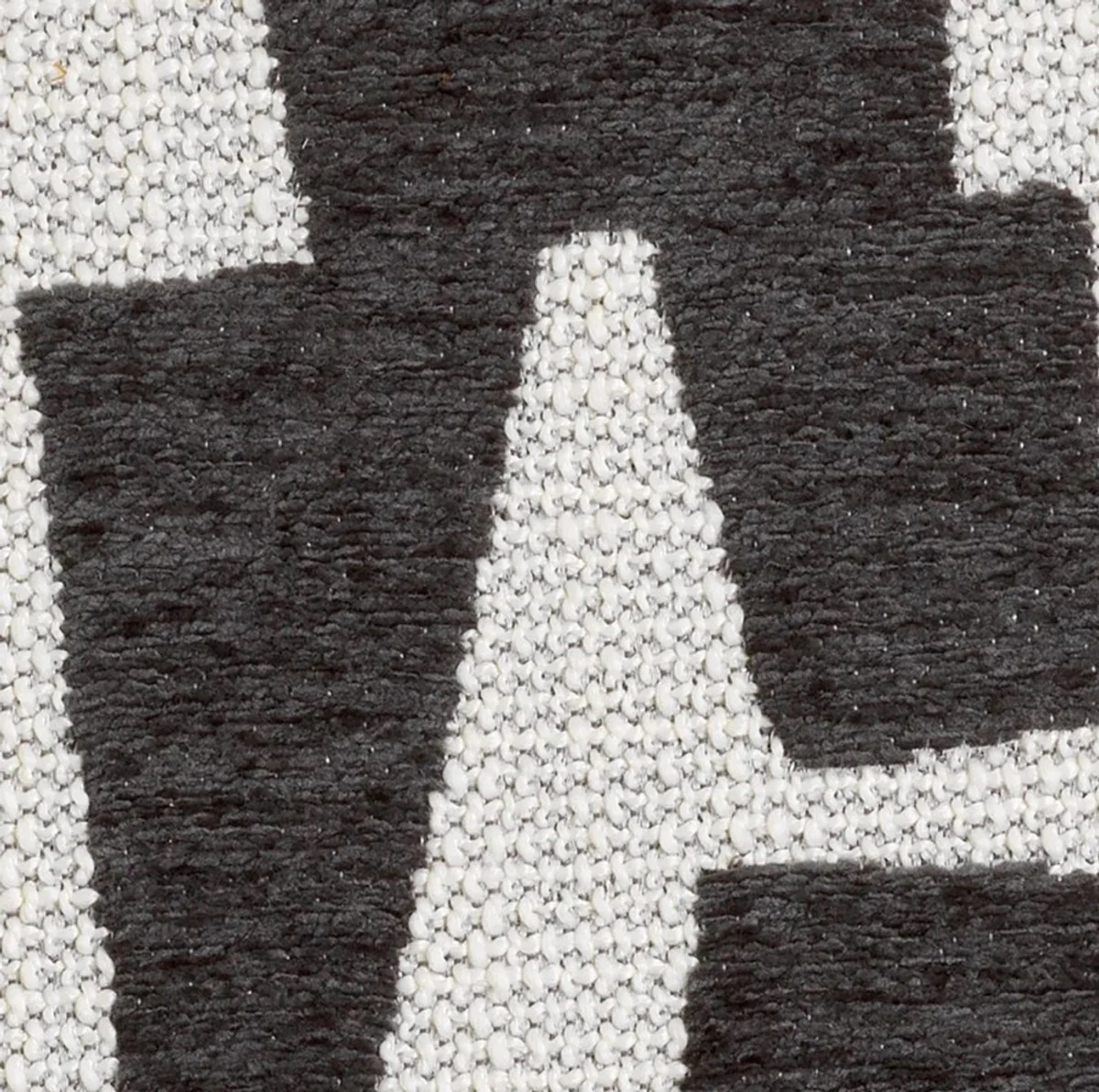 Luxury dining chair black / white W. 50 cm x D. 60 cm x H. 83 cm - Hotel Furniture