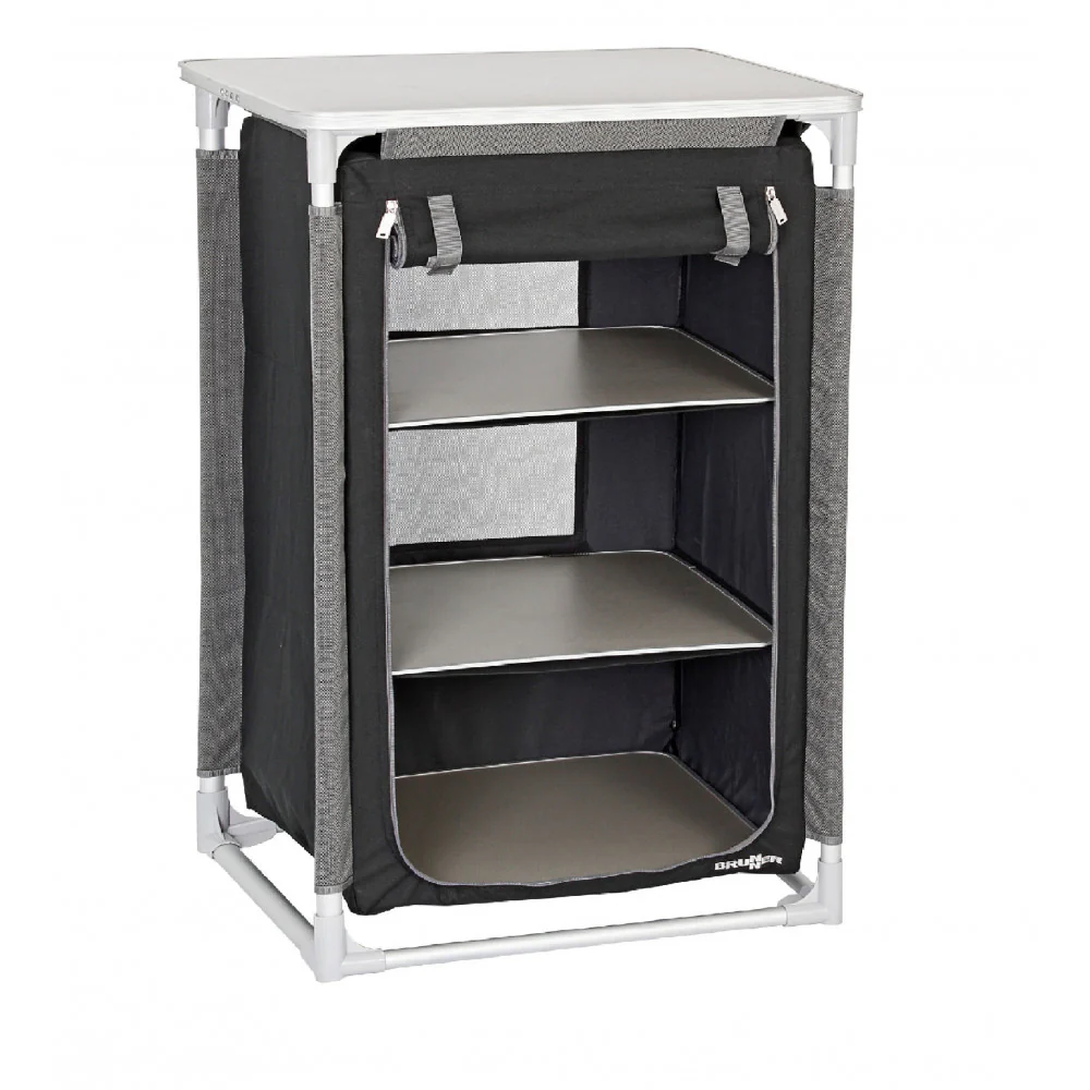 Brunner AZABACHE LS 3 Estantes - Armario de camping desmontable
