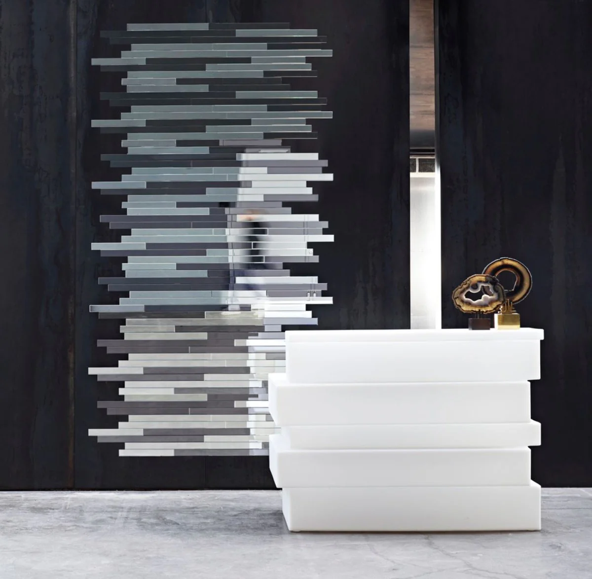 Designer mirror / wall mirror 41 x H. 160 cm - designer collection