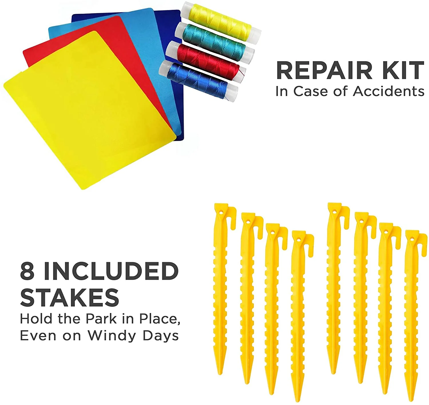 Aufblasbarer Deluxe-Wasserrutschenpark – Robuste Hüpfburg aus Nylon für Spaß im Freien – Kletterwand, Rutsche, Hüpfburg und Planschbecken – Einfach aufzubauen und aufzublasen mit der mitgelieferten Luftpumpe und Tragetasche