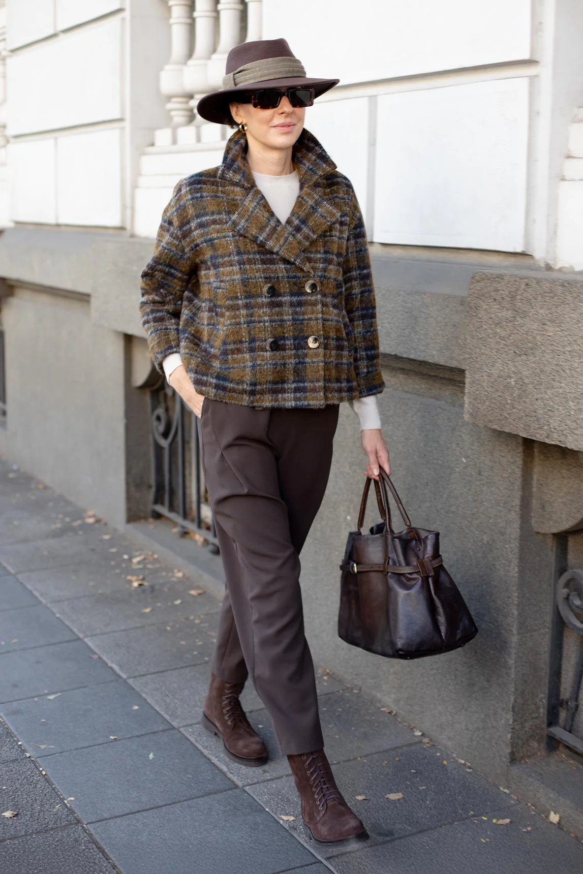 Rivera-Spanien Brauner Hut | Rivera x Alexia Álvarez de Toledo