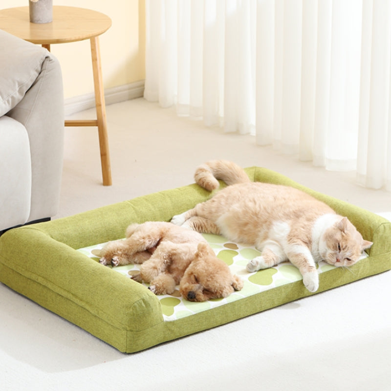 Volle Unterstützung Cozy Orthopädie Bolster Dog Sofa Bett