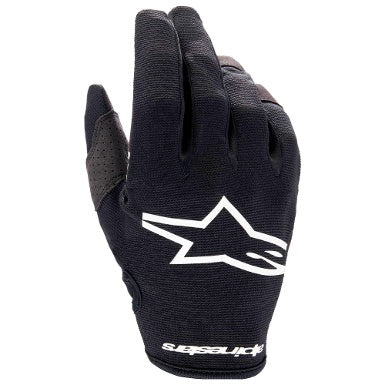GUANTES CROSS ALPINESTARS YOUTH RADAR 23 - INFANTIL NEGRO