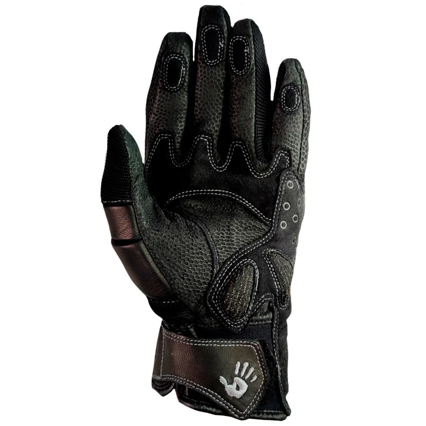 SUMMER RACER FUSIONMETAL BLACK GLOVES