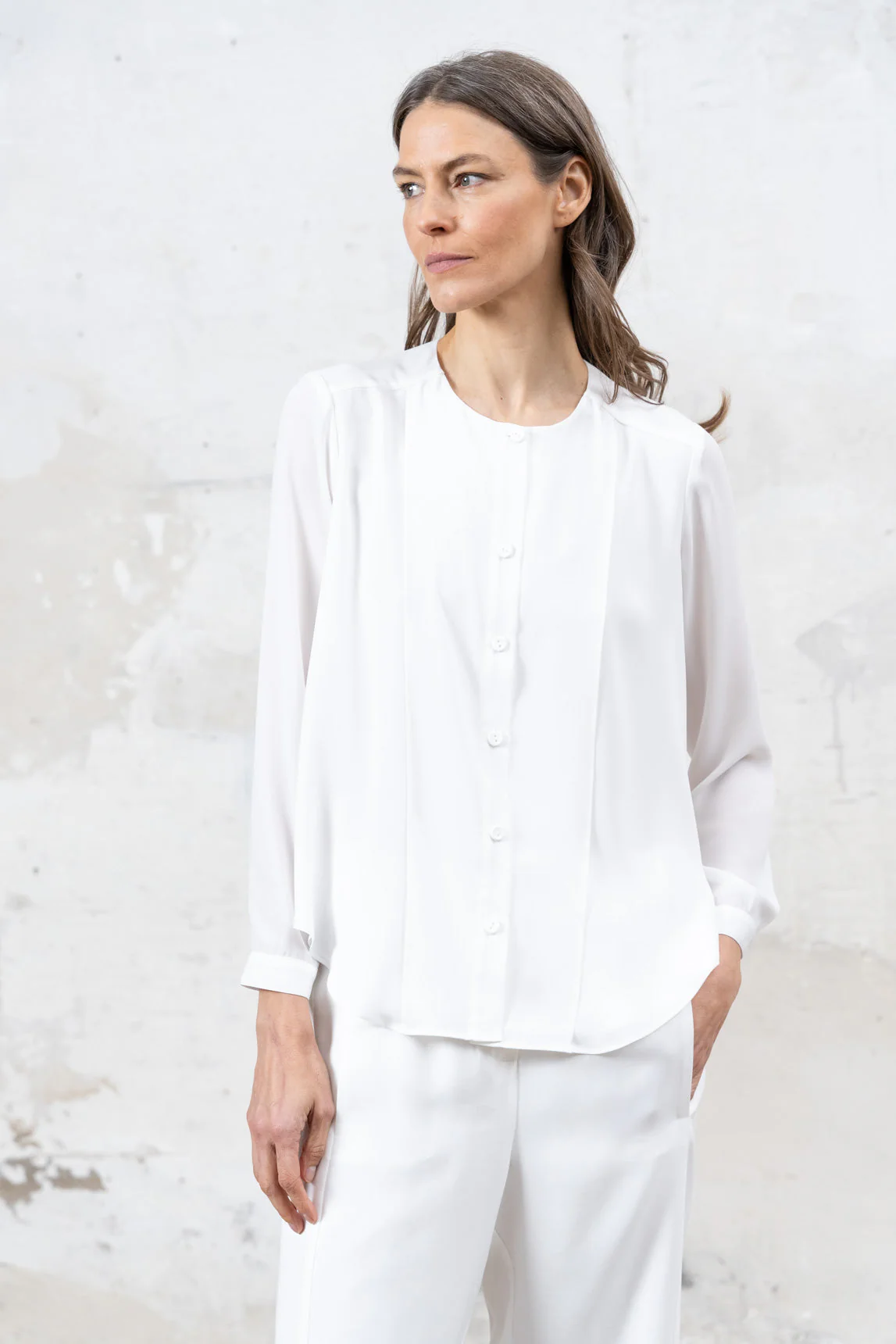 Rivera-Spanien Giba Hemd weiß