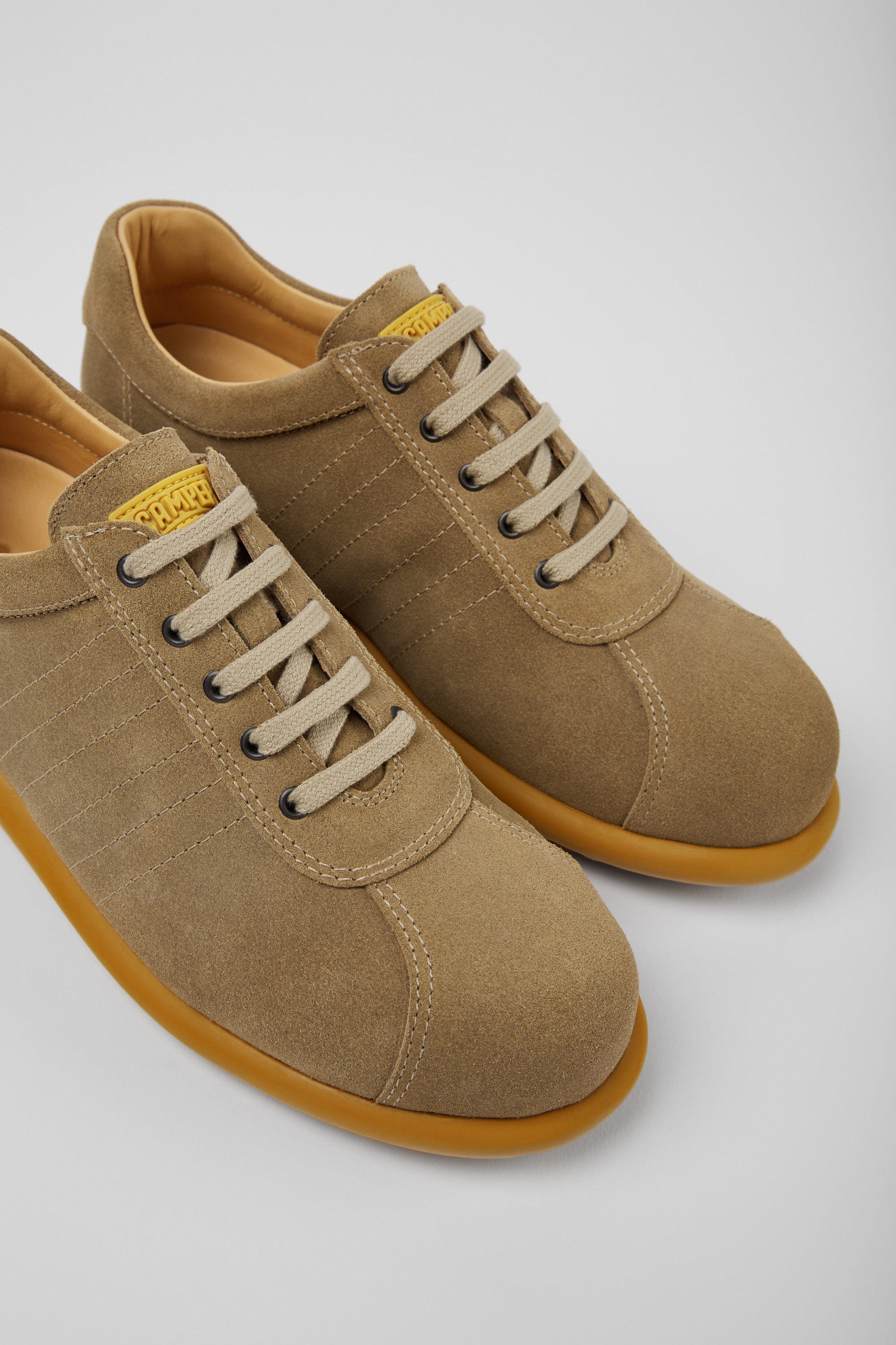 Pelotas - Beige Lederschuhe für Damen